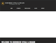 Tablet Screenshot of hvblaw.com